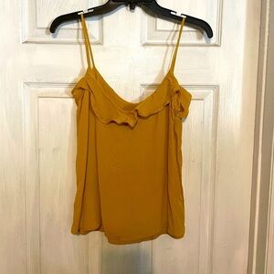 Old Navy mustard tank top.